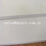 Smooth Latex Rubber Sheet Roll Non Toxic Silicone Soft White SBR Rubber Sheet