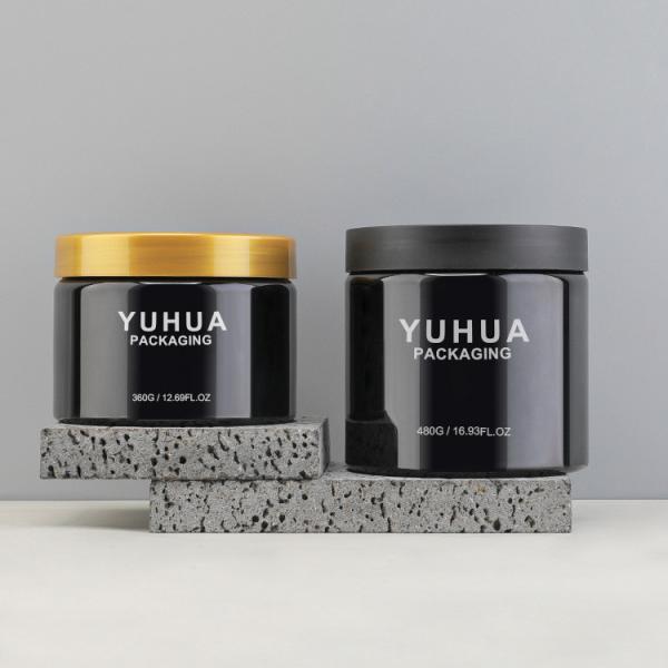 360g 480g Luxury Cosmetic Containers Recycled Facial Mask Packaging Jar With