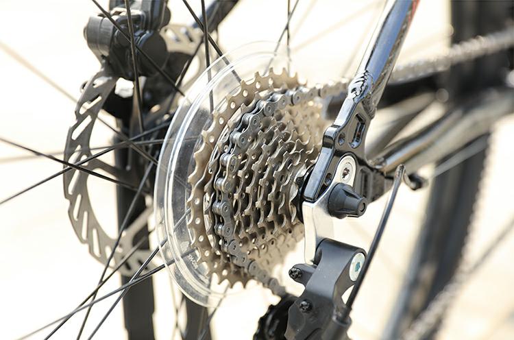 27 Speed Gears and Hard Frame Suspension for 27.5 inch MTB Carbon Fibre Mountain Bike