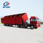 12000X2500X1500mm Steel Superlink Side Tipper Dump Trailer 60 Ton Tandem Dump