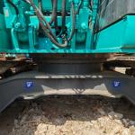 Green Kobelco 135 Used Kobelco Excavator Second Hand Crawler Excavator 13500kg