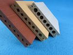 Outdoor Eco Friendly Hollow Wood Plastic Composites For Public Building
