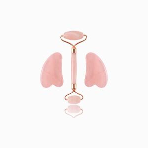 Wholesale Heart Shaped Crystal Scraping Jade Facial Massage Roller from china suppliers
