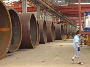 Wholesale 40T 4200mm Welding Turning Rolls Automatic Centering Pipe Rotator from china suppliers