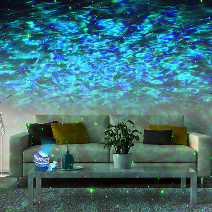 Rotatable Bluetooth Galaxy Nebula Projector Light Multipurpose