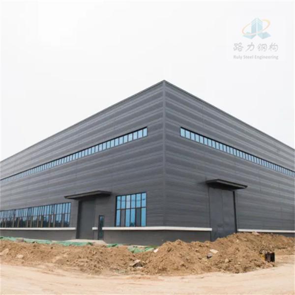 Large Span Prefab Steel Structure Building Construction Prefabricated Metal