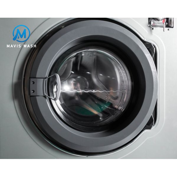 10kg Washer Extractor Soft Mount Fully Automatic Industrial Laundromat Washing Machine for Hotel Dry Cleaning Shop Vessel