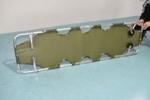 46CM Folding Medical Stretcher CE ISO First Aid Transport Small Size Wheels