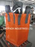 1000KGS Cross Corner Circular / Tube Big Bag FIBC For Granules Packing