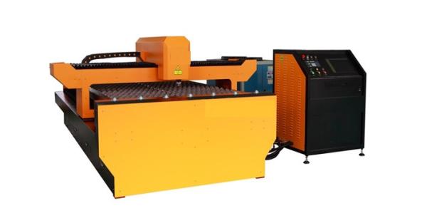 Galvanized Steel YAG Laser Cutting Machine , Laser Power 650W for Advertising