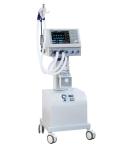 Medical Icu Ventilator Hospital Breathing Machine With Air Compressor Trolley