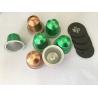 Buy cheap Aluminum Nespresso Capsule Housings, Aluminum Capsule Cups+Aluminum Lids from wholesalers