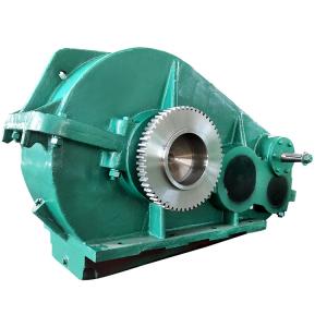Wholesale Motor Reduction Gearbox 45 Steel Cylindrical Gearbox Foot Mounted from china suppliers
