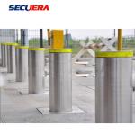 Reflective Hydraulic Road Blocker SS304 Fixed Bollard 10-15 Years Service Life