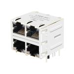 Belfuse 0879-2C2R-54 Compatible LINK-PP LPJG27037A4NL 100/1000 Base-T G&Y/G&Y