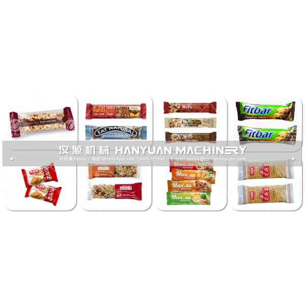 Energy Bar Protein Bar Cereal Bar Packaging Machine