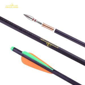 Wholesale Id .300&quot; ,7.62mm 18/20/22&quot; 0.001&quot; Straightness 3K Crossbow Bolts Carbon Arrows from china suppliers