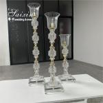 Factory Wholesale 3 Pcs Tall Set New Candle Holder For Wedding Event Table Decor