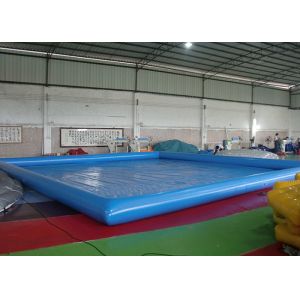 China Customized Big Inflatable Garden Swimming Pools With CE / UL Blower on sale