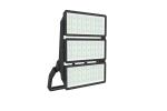 black Multifunctional AC277V 750W LED Sport Court Lights Public