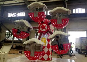 Wholesale Christmas Topic Ferris Wheel Kiddie Ride , Mini Amusement Park Rides Games from china suppliers