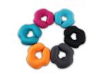 Polyester Inflatable Neck Pillow , Wear Resistance Inflatable Flight Pillow