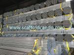 OD48.3mm, 60mm hot dip galvanized scaffolding steel pipe, GI tube BS1139,