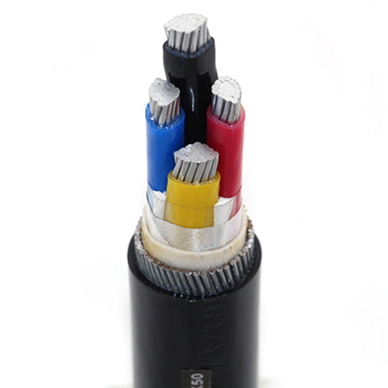 Low Voltage Power Cable 0.6/1kv 3 Phase 3 4 5 Core PVC Insulated PVC Sheathed Power Cable