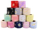 Sunflower Daisy Embroidered Organza Tulle Rolls 20d Decoration Crafts