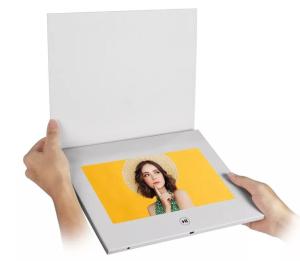 Wholesale Custom Printing 7 inch 10 inch Portable Advertising Folder Video Brochure Marketing Player Greeting video Card from china suppliers