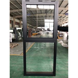 Wholesale Thermal Break Aluminium Awning Wooden Window Top Hung And Fixed Design from china suppliers