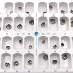 Good Preformed Primary Molar Temporary Kit Stainless Steel Metal Material Dental