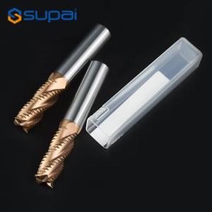 Wholesale Square Carbide Roughing End Mill With 4 Flutes And 45° Cutting Edge Angle from china suppliers