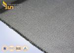 Stainless Steel Wire Inserted Fiberglass Woven Fabric With Calcium Silicate