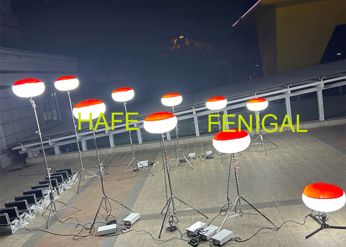 For Work Area Lighting 400w LED Balloon LightWith Diffused Soft Light Easy To Set Up 0