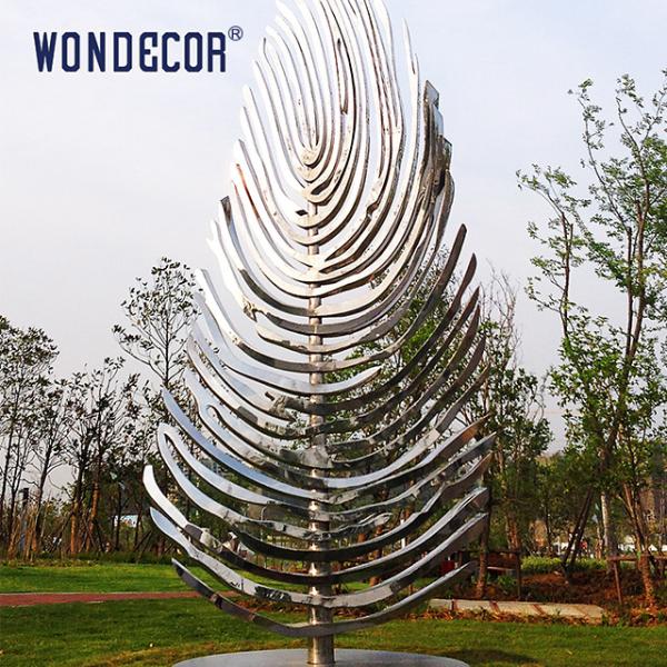 Customized Stereoscopic Stainless Steel Tree Sculpture Garden Decoration