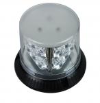 3W Amber Led Beacon Warning Light , 6 Modes LED Flashing Beacon Lights