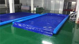 Wholesale Durable Inflatable Car Wash Mat / Auto Washing Tool Inflatable Water Containment Mat from china suppliers