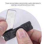 Block Magnetic Name Badge Tolerance ±1% Plastic Name Tag with Magnetic