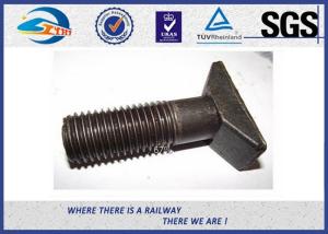 Wholesale Q235 5.6 8.8 Class HS26 / HS32 Railway Bolt Plain Railroad Bolts from china suppliers