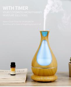 Wholesale Aroma Humidifier 12W 400ML Ultrasonic Essential Oil Diffuser from china suppliers