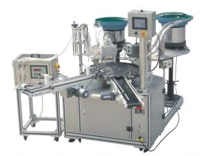Wholesale 40bpm 1000ml Bottle Filling And Capping Machine Liquid Powder Rotary Screw Press from china suppliers