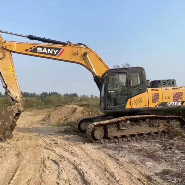 Original Hydraulic Cylinder Sany 215C Excavator Generation Forward Flow