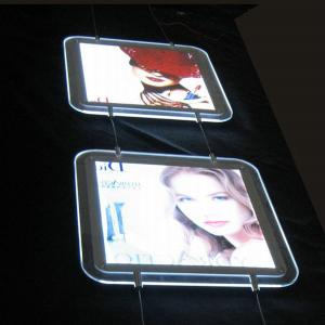 Wholesale Led Crystal light box 8mm acrylic colorful lighting single side from china suppliers