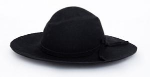 Wholesale DORY BOW DETAIL FLOPPY Felt HAT BLACK Hat hat from china suppliers