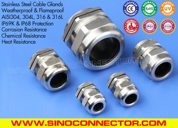 Weatherproof & Waterproof NPT Cable Glands (Cord Grips | Cable Grips) IP68