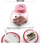 ABS Digital Currency Colorful Piggy Bank For Kids Purple Yellow Pink Blue Green