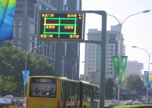 Wholesale High Density P20 Road Lane Control Signals , Outdoor Led Message Signs Large View Angle from china suppliers