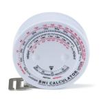150cm Retractable BMI Body Mass Tape Measure For Body Fitness Weight Loss