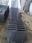 Multi Function Polished Granite Floor Tiles / Black White Galaxy Granite Floor